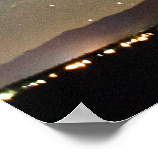 Der Milchweg 1825 Poster (Ecke)