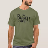 Der militärische taktische Scharfschütze der Barre T-Shirt (Vorderseite)