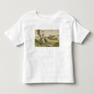 Der Milkmaid, 1860 Kleinkind T-shirt