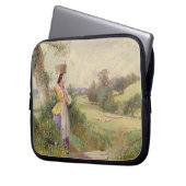 Der Milkmaid, 1860 Laptopschutzhülle (Vorderseite Links)