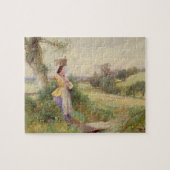 Der Milkmaid, 1860 Puzzle (Horizontal)