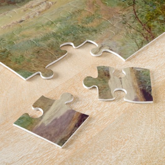 Der Milkmaid, 1860 Puzzle (Seite)