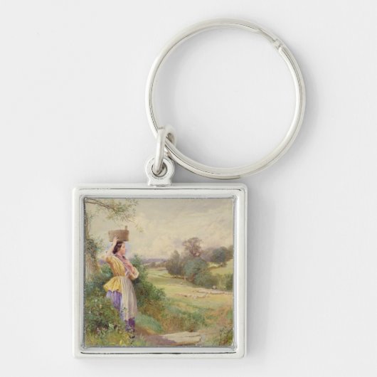 Der Milkmaid, 1860 Schlüsselanhänger (Vorne)