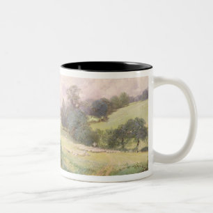 Der Milkmaid, 1860 (w/c auf Papier) Zweifarbige Tasse