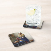 Der Milkmaid, c.1658-60 (Öl auf Leinwand) Getränkeuntersetzer (Rechte Seite)