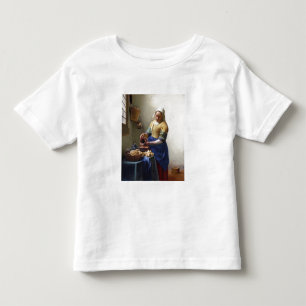 Der Milkmaid, c.1658-60 (Öl auf Leinwand) Kleinkind T-shirt