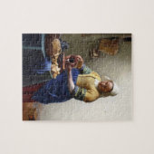 Der Milkmaid, c.1658-60 (Öl auf Leinwand) Puzzle (Horizontal)