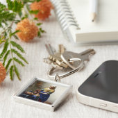 Der Milkmaid, c.1658-60 (Öl auf Leinwand) Schlüsselanhänger (Seite)