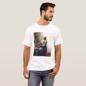 Der Milkmaid, c.1658-60 (Öl auf Leinwand) T-Shirt (Vorne ganz)