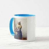 Der Milkmaid, c.1658-60 (Öl auf Leinwand) Tasse (Vorderseite Links)