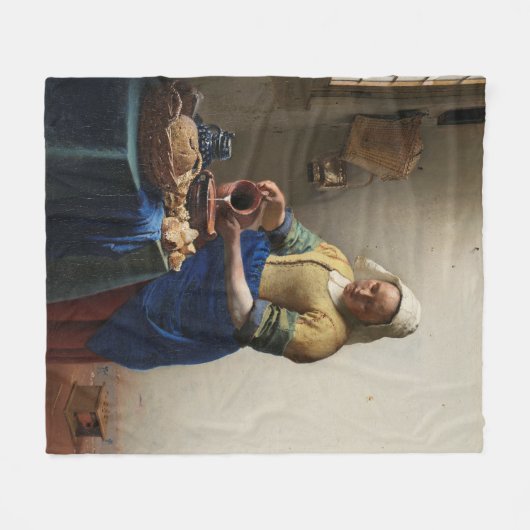 DER MILKMAID FLEECEDECKE (Vorderseite (Horizontal))