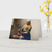 DER MILKMAID KARTE (Gelbe Blume)