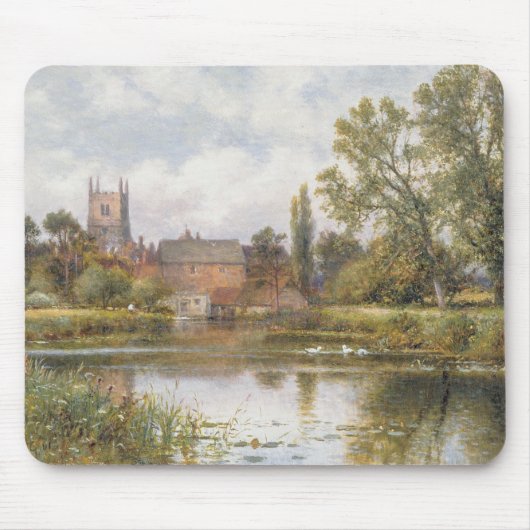 Der Millpond, 1901 (Öl auf Leinwand) Mousepad (Vorne)