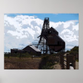 Der Mine - farbige Bleistift Zeichnend Poster (Vorne)