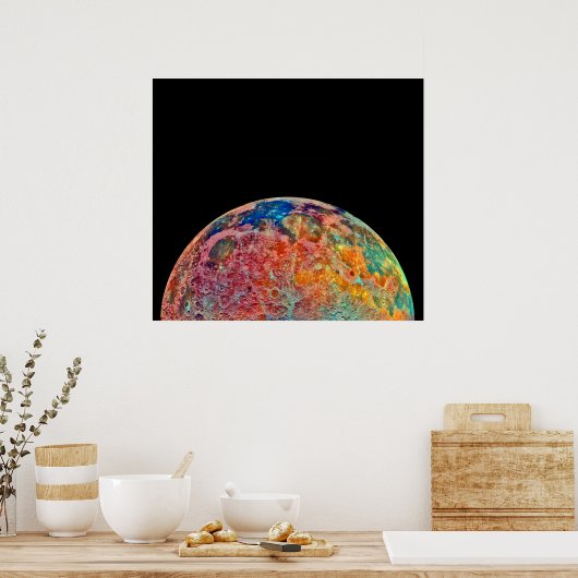 Der Mineralmond Poster (Küche)