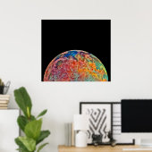 Der Mineralmond Poster (Heimbüro)