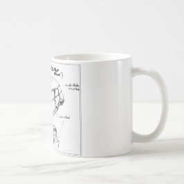 der mini klassische Entwurf zerteilt Kaffeetasse