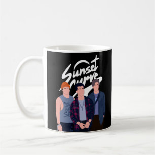 Der minimalistische Stil der 90er Jahre Kaffeetasse