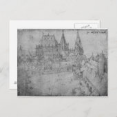 Der Minister in Aachen, 1520 Postkarte (Vorne/Hinten)