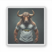 Der "MINNOWtaur" Aufkleber (Vorderseite)