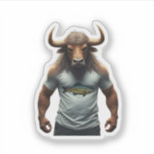 Der "MINNOWtaur" Aufkleber (Vorderseite)