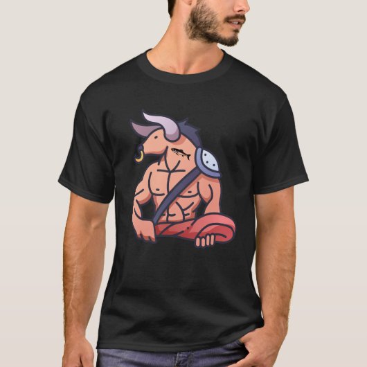 Der "MINNOWtaur" T-Shirt (Vorderseite)