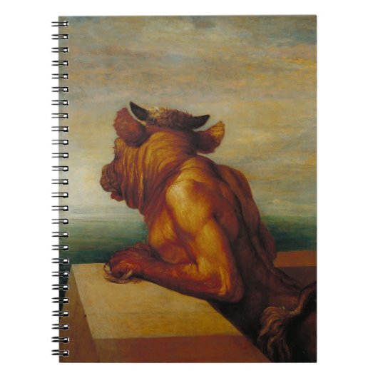 Der Minotaur George Frederic Watts Art Notizblock (Vorderseite)