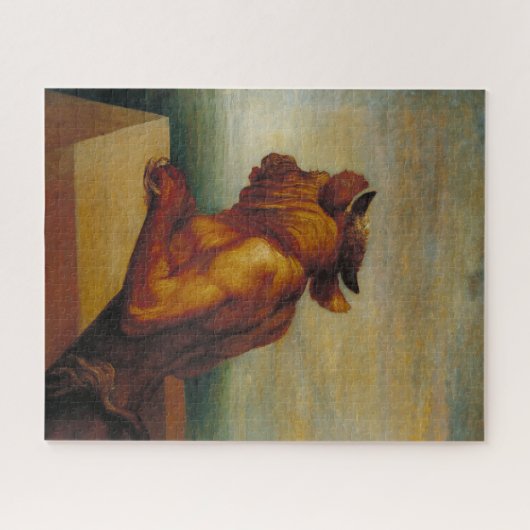 Der Minotaur George Frederic Watts Art Puzzle (Horizontal)