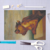 Der Minotaur George Frederic Watts Art Seidenpapier (Handwerk)