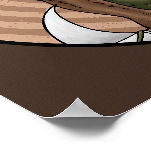 Der Minotaur Poster (Ecke)