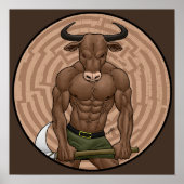 Der Minotaur Poster (Vorne)