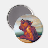 Der Minotaur von George Frederic Watts Magnet (Vorderseite/Rückseite)