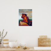 Der Minotaur von George Frederick Watts Poster (Küche)