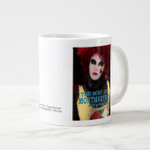 "Der Mist von Montmartre" Jumbo-Tasse (Vorderseite Rechts)