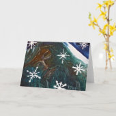 Der Mitarbeiter-Schlaf - Gruß-Karte Karte (Gelbe Blume)