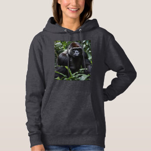 Der Mitternachts-Gorilla-König: Monarch des Waldes Hoodie