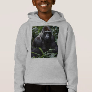 Der Mitternachts-Gorilla-König: Monarch des Waldes Hoodie