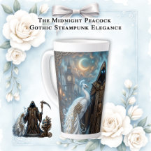 Der Mitternachts-Pfau – Gotische Steampunk-Eleganz
