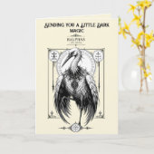 Der Mitternachtsstorch der Goetia Karte (Gelbe Blume)