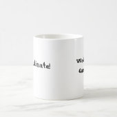 Der Mittwoch Gameplan ist… Zögern Sie Kaffeetasse (Mittel)
