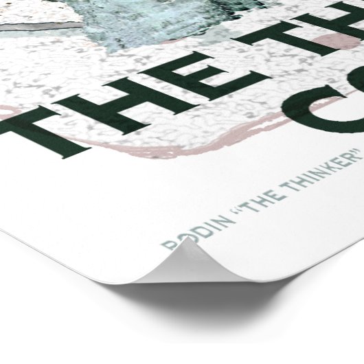 Der MIXED MARTIAL ARTS denkt Poster (Ecke)