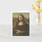 Der Moaner: Lisa - Notecard Karte (Gelbe Blume)