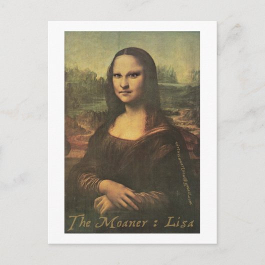 Der Moaner: Lisa - Postkarte (Vorderseite)