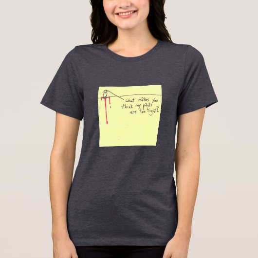 Der Mode-Abgrund: Wenn Stil zu einer Obsession wir Tri-Blend Shirt (Vorderseite)