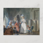 Der Mode-Verkäufer Postkarte (Vorderseite)