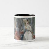 Der Mode-Verkäufer Zweifarbige Tasse (Mittel)