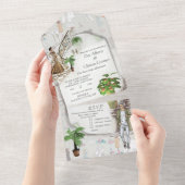 Der Modedesigner All In One Einladung (Abreißen)