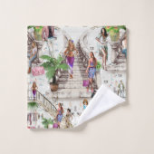 Der Modedesigner Badhandtuch Set (Waschlappen)