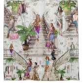 Der Modedesigner Duschvorhang (Vorderseite)