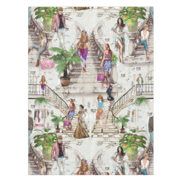 Der Modedesigner Tischdecke